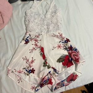 Floral romper